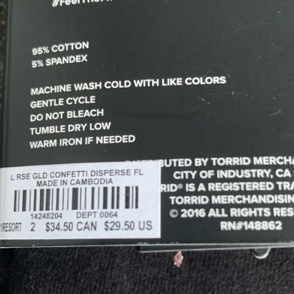 Torrid Shimmer Legging - 3X - Picture 8 of 9